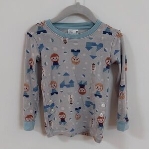 Uniqlo Soft Frozen Pajama Shirt